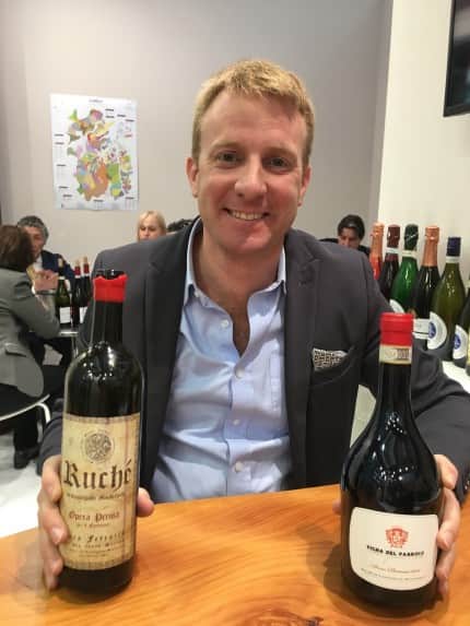 Luca Ferraris of Roche Ferrari Winery