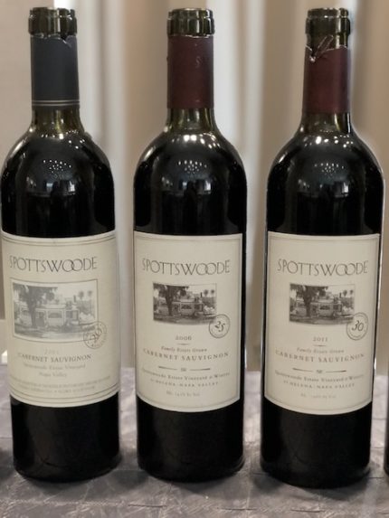 spottswoode estate vineyard and winery